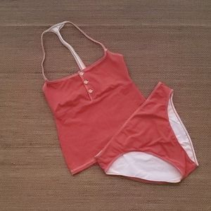 Ralph Lauren brick red tankini
